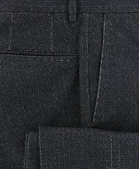 Incotex Charcoal Gray Fancy Pants - Slim - (I13184) - Parent