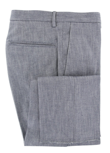 Incotex Navy Blue Other Cotton Blend Pants - Slim - (0Z) - Parent
