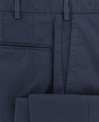Incotex Navy Blue Solid Pants - Slim - (IN-S0W030-S6398-822) - Parent