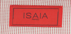 Isaia Red Other Cotton Shirt - Extra Slim - (255) - Parent
