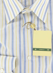 New Luigi Borrelli Yellow Casual Shirt – Size: 15.75 US