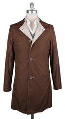 Kired Beige Reversible Raincoat - (GIRO610003) - Parent