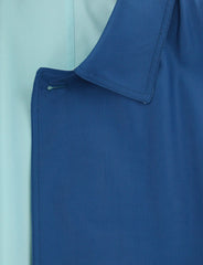 Kiton Blue Reversible Raincoat - (COATX11) - Parent