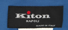 Kiton Blue Reversible Raincoat - (COATX11) - Parent
