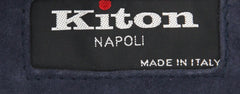Kiton Dark Gray Silk Solid Jacket - (KT116174) - Parent