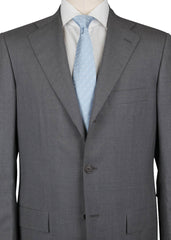 Kiton Gray Wool Melange Suit - (337) - Parent