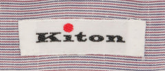 Kiton Red Micro-Striped Shirt - Slim - (KT-UCC-H05153-06FA) - Parent