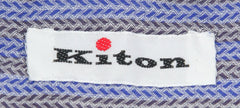 Kiton Blue Fancy Shirt - Slim - (KT-UCCH0566506FAA1) - Parent