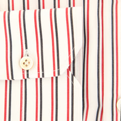 Kiton Red Striped Shirt - Slim - (KTUCC-H05676-01FAA1) - Parent