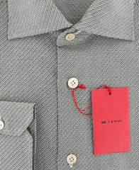 Kiton Dark Green Fancy Shirt - Slim - (KTUCC0602705) - Parent