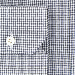 Kiton Gray Micro-Check Shirt - Slim - (KT-UCCH0602907FAA1) - Parent