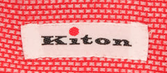 Kiton Red Shirt - Slim - (KT-H0609802FAA1) - Parent
