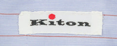 Kiton Light Blue Striped Shirt - Slim - (KT-UCCH478508CCA1) - Parent