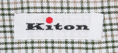 Kiton Green Plaid Shirt - Slim - (H521505WA1) - Parent