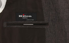 Kiton Brown Solid Sportcoat - (UG867F1408R9) - Parent