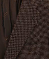 Kiton Dark Brown Micro-Houndstooth Sportcoat - (KT901188217) - Parent