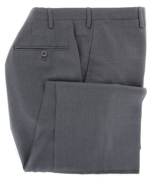 Kiton Gray Melange Super 180's Pants - Slim - (VO) - Parent