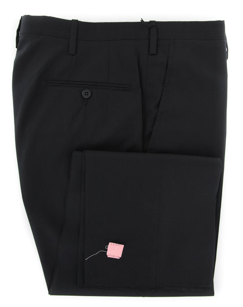 Kiton Black Solid Super 150's Pants - Slim - (UM) - Parent