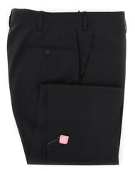 Kiton Black Solid Super 150's Pants - Slim - 28/44 - (UM)