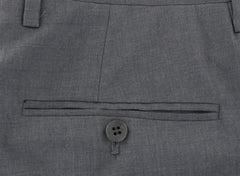 Kiton Gray Melange Super 180's Pants - Slim - (UK) - Parent
