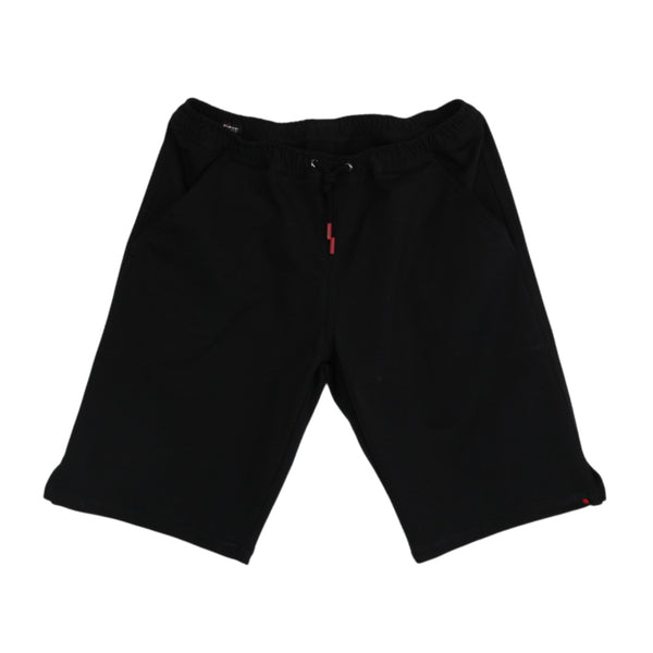 $1355 Kiton Black Solid Shorts - - (KT512268) - Parent