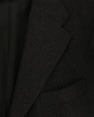 Kiton Brown Wool Blend Herringbone Coat - (US0311D4301) - Parent