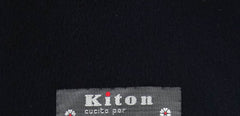 Kiton Navy Blue Cashmere Solid Coat -  42/52 - (US191114016)