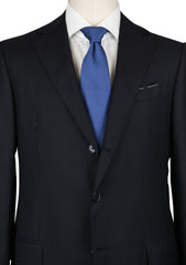 Luigi Borrelli Midnight Navy Blue Virgin Suit - (LB118176) - Parent