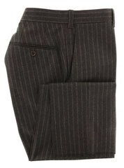 Borrelli Charcoal Gray Wool Striped Suit - (201803083) - Parent