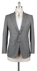 Luigi Borrelli Black Cashmere Sportcoat - 38/48 - (B3228251R7)