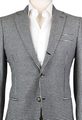 Luigi Borrelli Black Cashmere Sportcoat - 38/48 - (B3228251R7)