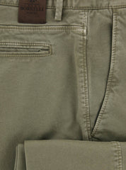 Luigi Borrelli Olive Green Pants - Extra Slim - 33/49 - (BEVJ0170050)