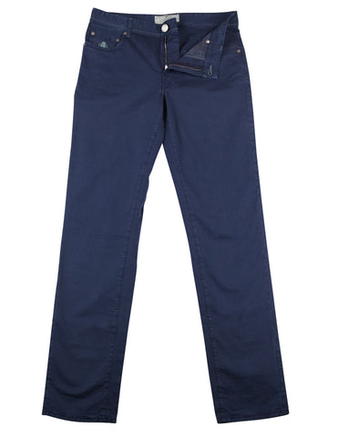 Luigi Borrelli Navy Blue Jeans - Extra Slim