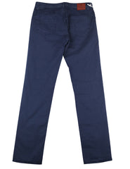 Luigi Borrelli Navy Blue Solid Jeans - Extra Slim - (D1) - Parent