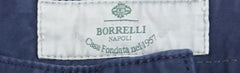 Luigi Borrelli Navy Blue Solid Jeans - Extra Slim - (D1) - Parent