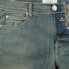 Luigi Borrelli Light Blue Vintage Wash Jeans - Extra Slim - (EM) - Parent