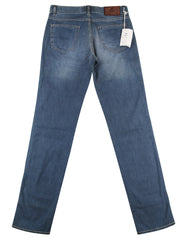 Luigi Borrelli Blue Melange Jeans - Extra Slim - (EP) - Parent