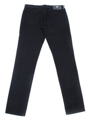 Luigi Borrelli Midnight Navy Blue Solid Pants - 33/49 - (CAR4051511)