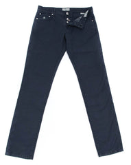 Luigi Borrelli Navy Blue Pants - Super Slim - 38/54 - (CAR4051591)