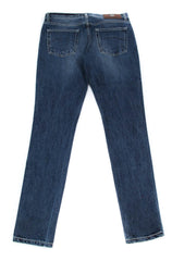 Luigi Borrelli Denim Blue Jeans - Extra Slim - 33/49 - (CARJ008LAV04M)