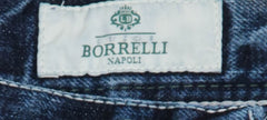 Luigi Borrelli Denim Blue Jeans - Extra Slim - 33/49 - (CARJ008LAV04M)