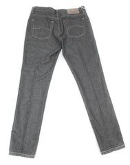 Luigi Borrelli Gray Solid Pants - Super Slim - 31/47 - (CARRCJ0060031)