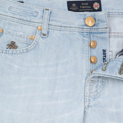 Luigi Borrelli Light Blue Jeans - Super Slim - 32/48 - (CARSS02611656)