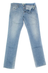 Luigi Borrelli Denim Blue Jeans - Super Slim - 33/49 - (CARSS03311646)