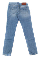 Luigi Borrelli Denim Blue Jeans - Super Slim - 33/49 - (CARSS14711650)