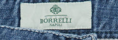 Luigi Borrelli Denim Blue Jeans - Super Slim - 32/48 - (CARSS14811648)