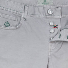 Luigi Borrelli Light Brown Pants - Super Slim - 33/49 - (CARSS20510573)