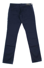 Luigi Borrelli Navy Blue Pants - Super Slim - 33/49 - (CARSS25810591)