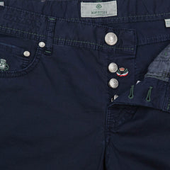 Luigi Borrelli Navy Blue Pants - Super Slim - 33/49 - (CARSS25810591)