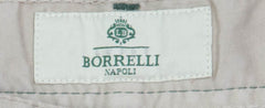 Luigi Borrelli Beige Solid Pants - Super Slim - 33/49 - (CARSS29310523)